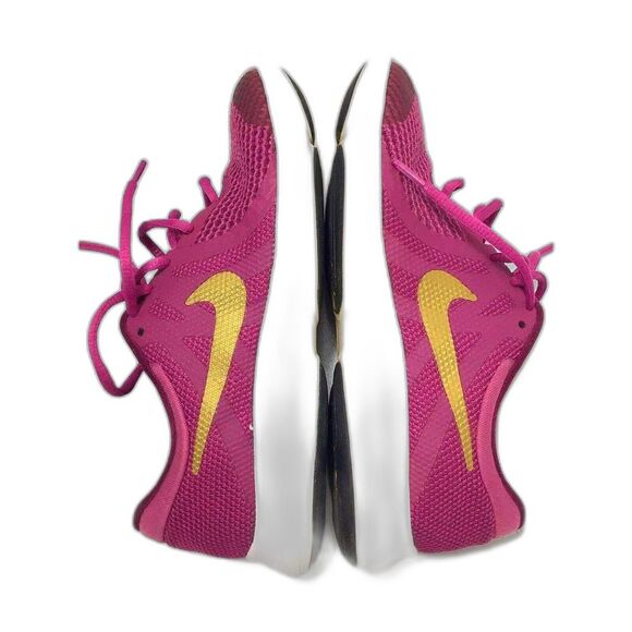 Womens Nike Revolution 4 Runnig Shoes Size 5.5Y Berry Gold 943306-601 Sneakers - Picture 4 of 7